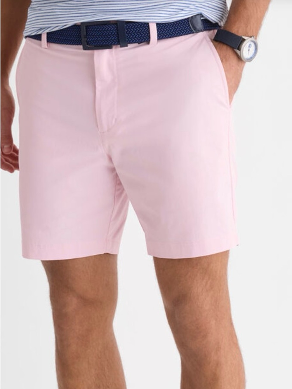 Men's Classic Pink Cotton Shorts by Vineyard Vines